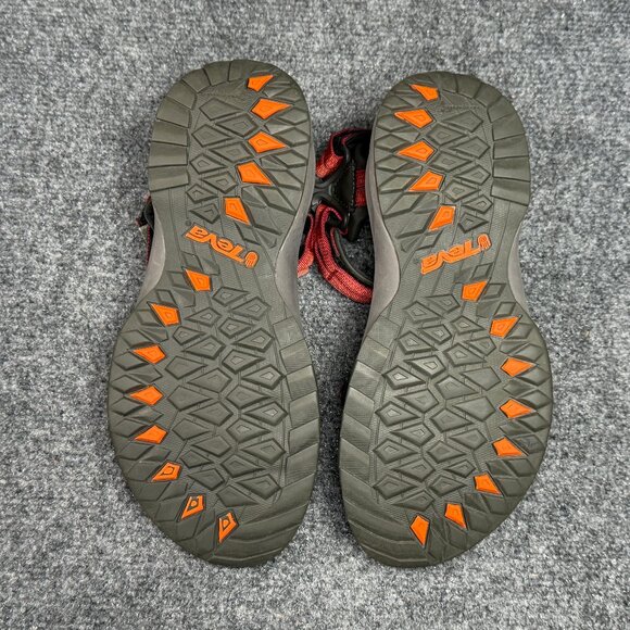 Teva Terra Fi Lite Hiking Sandals Women Size 9 Red Athleitc Summer Outdoor Shoes - Picture 11 of 14